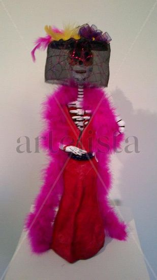 La Catrina Mixed Figurative