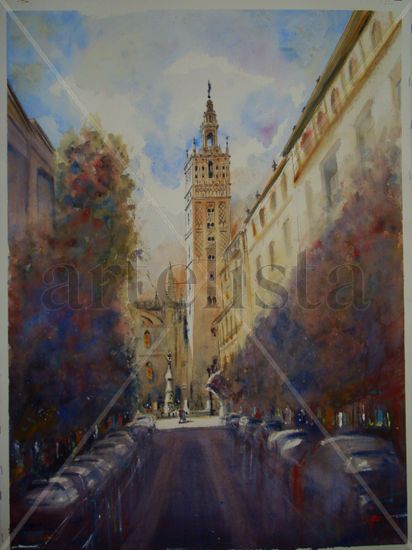 Sevilla, luz y color Watercolour Paper Others