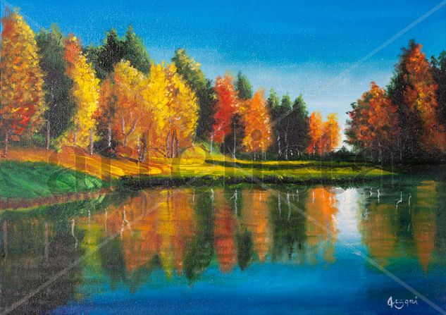 Lago Oil Canvas Landscaping