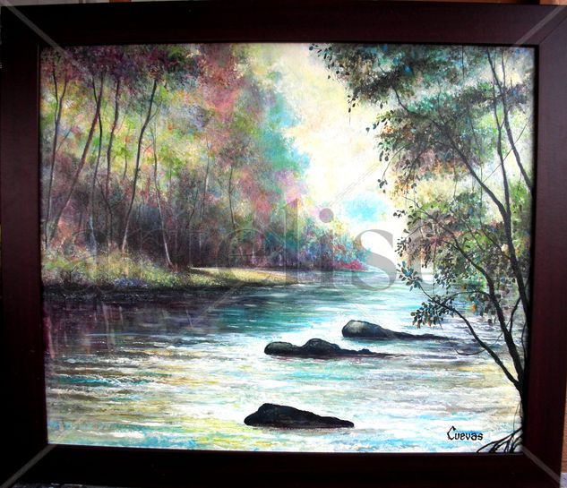 Rio 'El duque Oil Canvas Landscaping