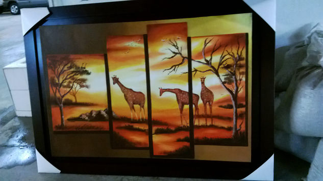 Africano Oil Canvas Landscaping