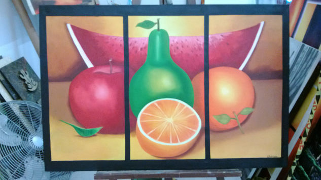 Frutas Oil Canvas Still Life Paintings