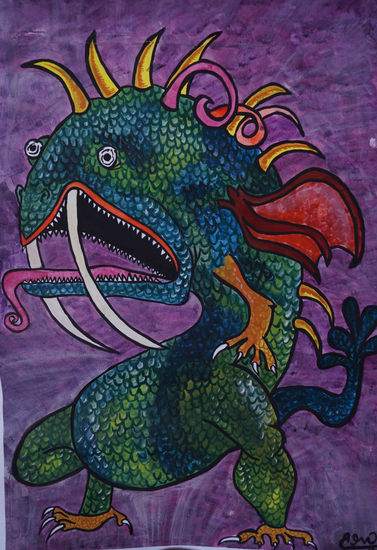 Alebrije Otros Cartulina Figura