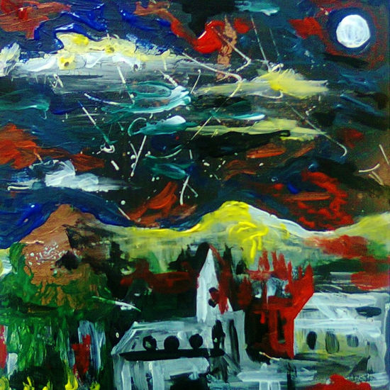 nocturno I Acrylic Panel Landscaping