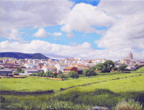 El pueblo en primavera