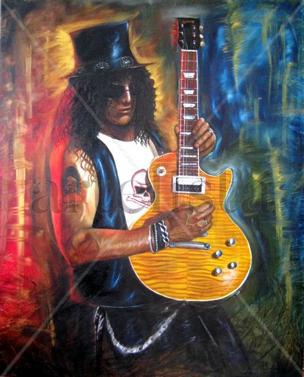 El Icono Slash Oil Canvas Others