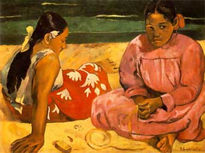 Mujeres tahiti gauguin