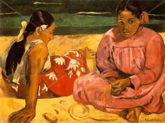 MUJERES TAHITI GAUGUIN Oil Canvas Others