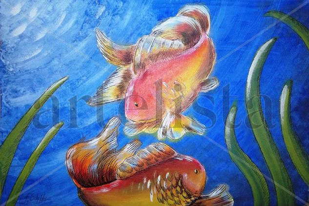 piscis Acrylic Panel Animals