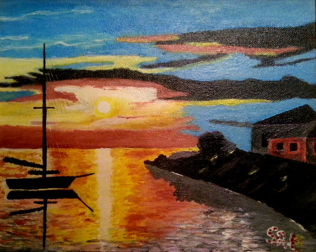 Ocaso Acrylic Canvas Landscaping