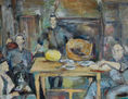 Retrato del abuelo con sus amigos
