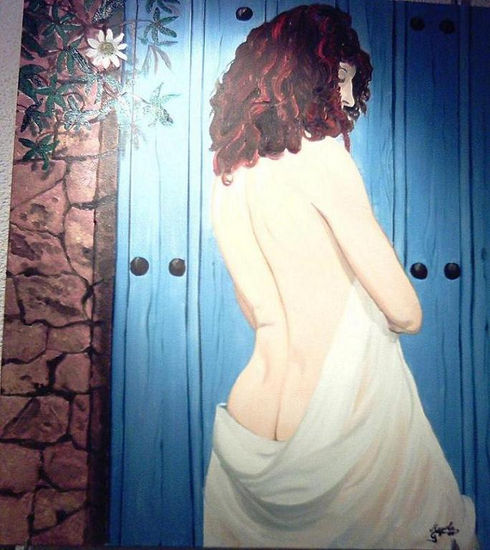 la intensa luz de la pasionaria Oil Canvas Nude Paintings