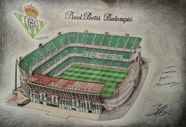 Estadio Real Betis Mixed Media