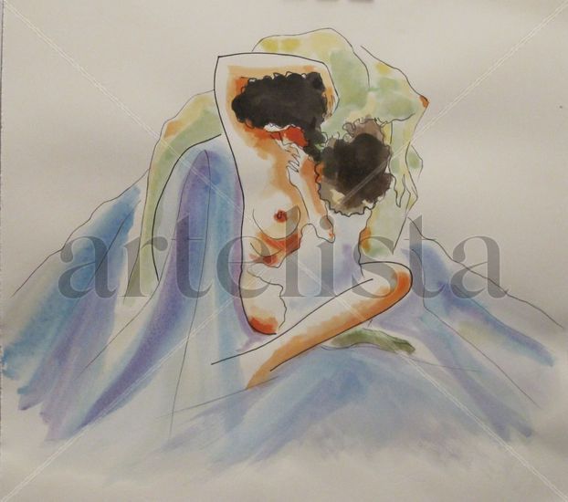 Cassoulet Watercolour Paper Nude Paintings