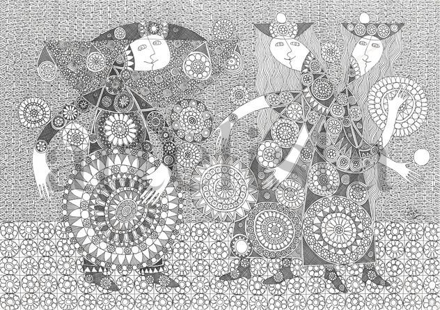 Dibujo blanco y negro