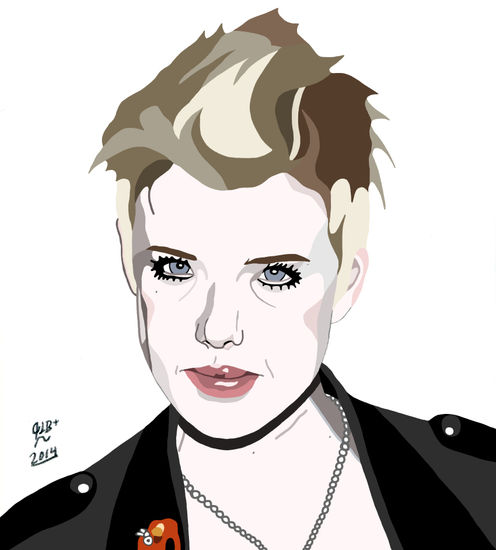 Agyness Deyn Copydraw by jlb 