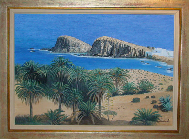 marina isleta de moro - san jose Oil Canvas Marine Painting