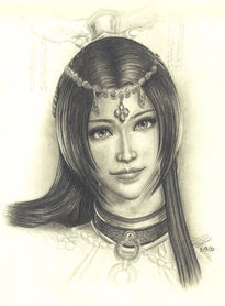 Diao Chan portrait