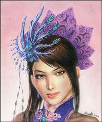 Zhen Ji portrait