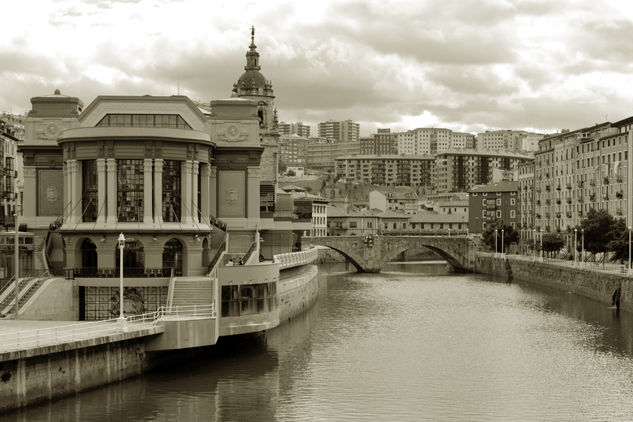 SAN ANTON  EN SEPIA Arquitectura e interiorismo Color (Digital)