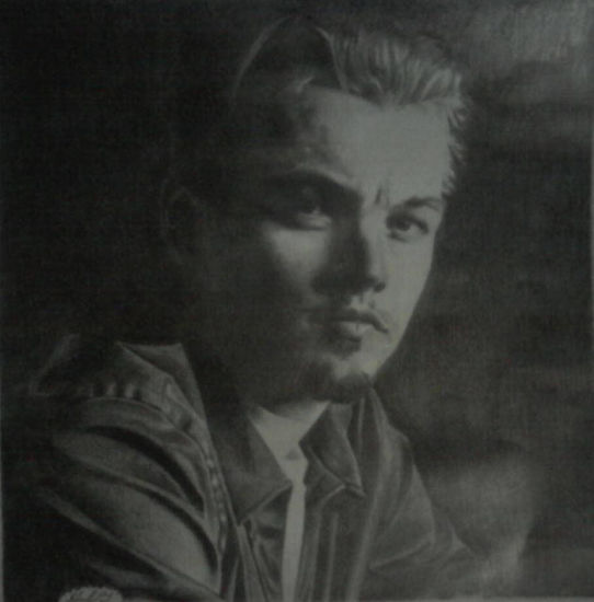 Leonardo Dicaprio. Pencil