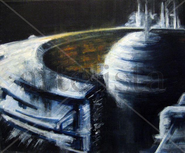 Trade Federation Battleship Acrylic Canvas Others