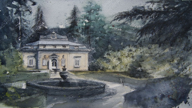 Casita del Infante, El Escorial Watercolour Paper Others