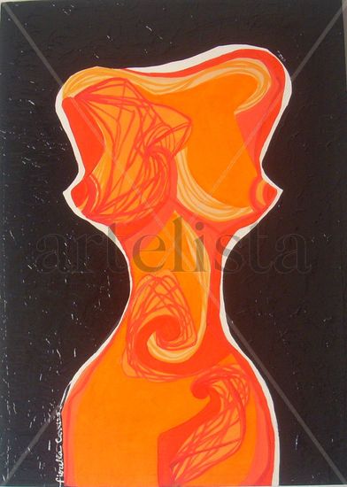 Octubre Acrylic Canvas Nude Paintings