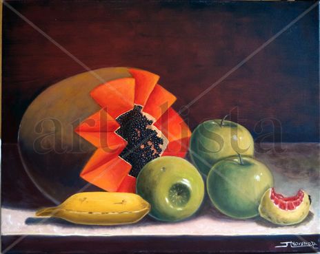 Bodegon con frutabomba