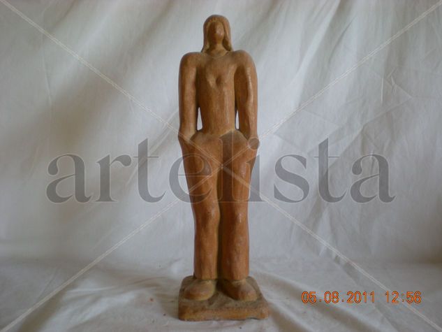 Al.lota dreta Terracotta Figurative