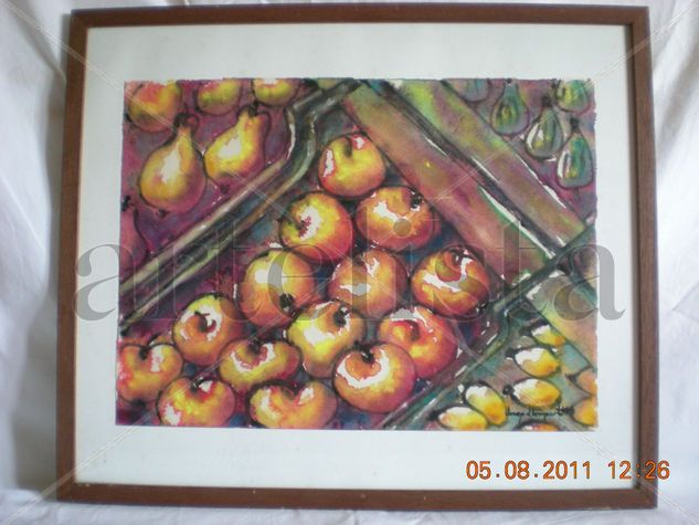 fruites Acrylic Paper Still Life Paintings