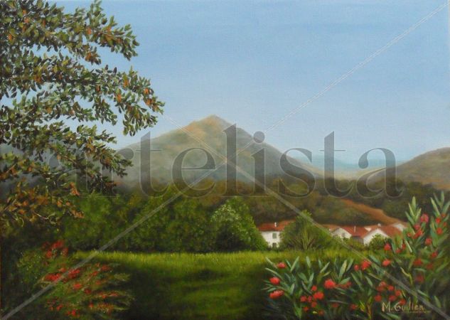 Paisaje del Pirineo francés Oil Canvas Landscaping