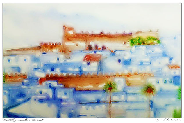 Vejer Azul Watercolour Paper Landscaping