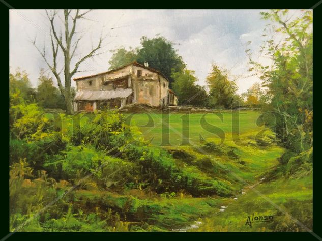 Masia Oil Canvas Landscaping