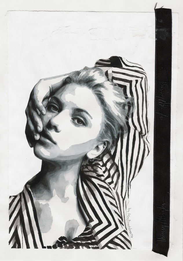 I'm well aware I'm a danger to myself (Portrait of Scarlett Johansson)