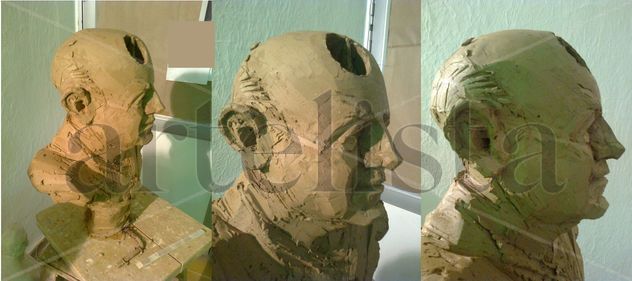 Proyecto Oriol Rangel, modelado en arcilla