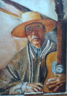 Don Gumercindo Óleo Lienzo Retrato