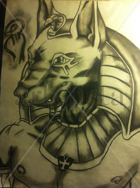 Retrato de Anubis.