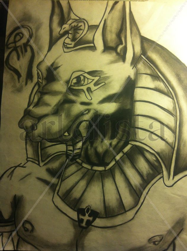 Retrato de Anubis.