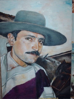 Miguel Angel Oil Canvas Portrait