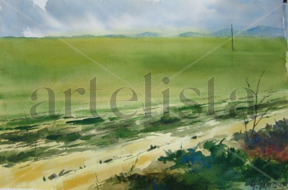 Trigo Watercolour Paper Landscaping