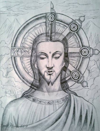 "Cristo-Buda" Pencil