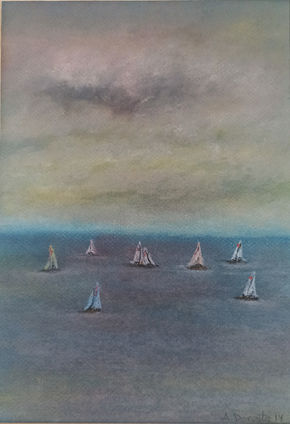 Regata de vela latina
