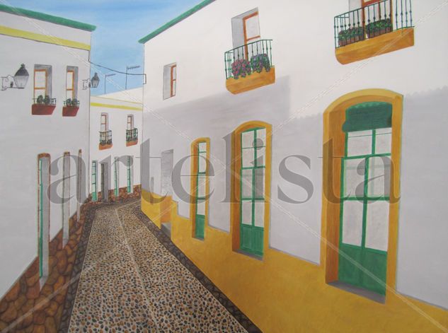 El Pueblo Oil Canvas Landscaping