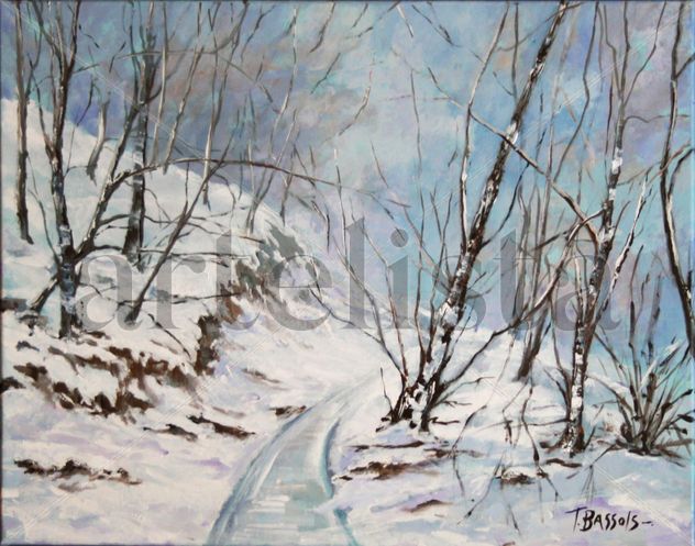 Camino nevado