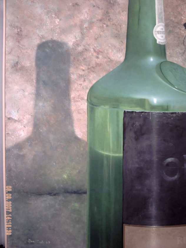 ¨Botella de vino portugués¨