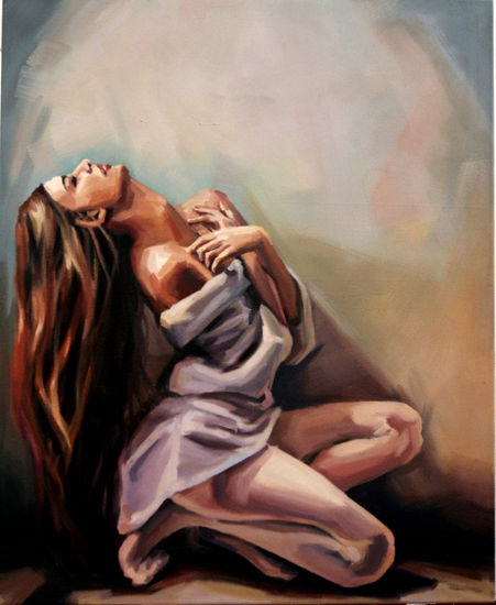 She Oil Canvas Figure Painting