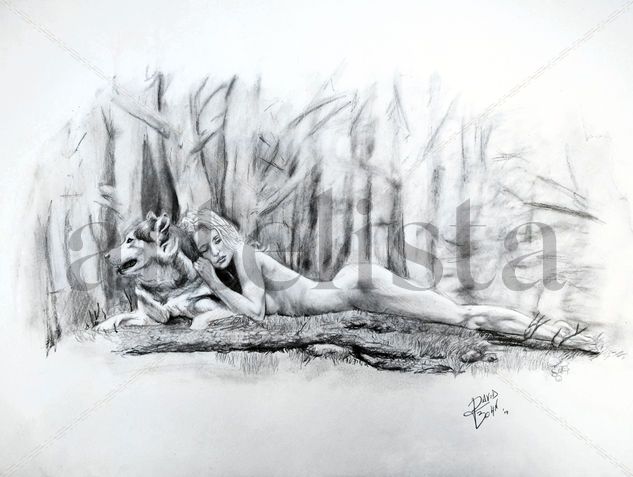 "un refugio"/ "A refuge" Graphite