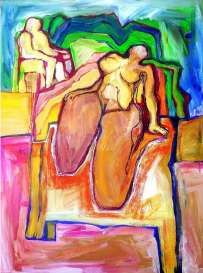 ESPERA Acrylic Canvas Nude Paintings