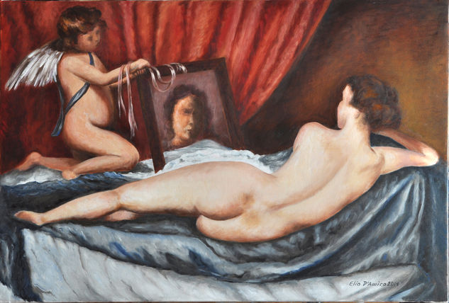 La Maga Desnuda Oil Canvas Nude Paintings